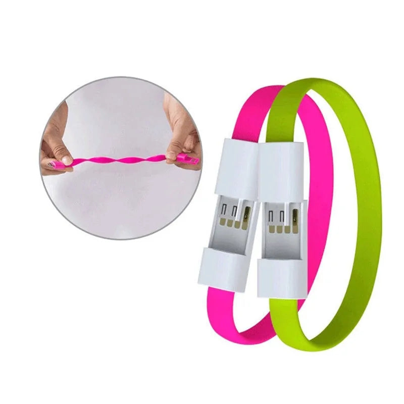 Outdoor Colorful Mini Micro USB Bracelet Charger