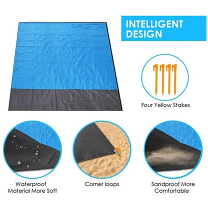 Waterproof Pocket Beach Blanket